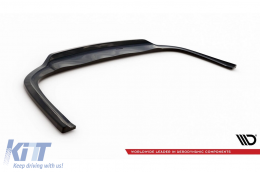 Maxton Design spoiler kit suitable for front, rear bumper, and trunk of Audi A8 D4 2013-2017, long wheelbase-image-6235726