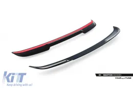 Maxton Design spoiler suitable for BMW X2 U10 with M package after 2023, black lacquer-image-6236262