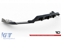 Maxton Design spoiler suitable for rear bumper of BMW X6M F96 after 2020, black lacquer-image-6236420