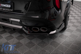 Maxton Design spoiler suitable for rear bumper of BMW X6M F96 after 2020, black lacquer-image-6236423