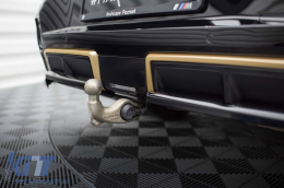 Maxton Design spoiler suitable for rear bumper of BMW XM G09 after 2022, black lacquer-image-6236457