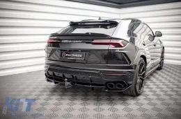 Maxton Design spoiler suitable for rear bumper of Lamborghini Urus MK1 after 2018, black lacquer-image-6237714