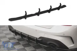 image-40-Maxton Design Street Pro tipo accesorio para difusor de parachoques trasero adecuado para BMW Serie 3 G20 sedán, G21 touring después de 2018, negro mate