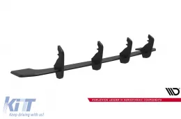 Maxton Design Street Pro tipo accessorio adatto per diffusore Audi S8 D5 dopo il 2021, nero opaco-image-6140512