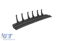 Maxton Design Street Pro type accessoire adapté pour diffuseur pour Audi Q7 S-Line, SQ7 après 2019, noir mat-image-6140556