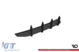 Maxton Design Street Pro type add-on for rear diffuser suitable for Audi RS7 C8, RS6 C8 after 2019-image-6235810