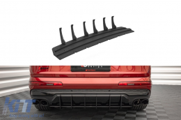 image-18-Maxton Design Street Pro type add-on suitable for diffuser for Audi Q7 S-Line, SQ7 after 2019, matte black
