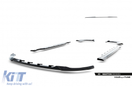 Maxton Design SVR-Typ Spoiler-Kit für Seitenschweller, Front-, Heckstoßstange und Dach geeignet für Land Rover Range Rover Mk2 Facelift 2018-2022, schwarz lackiert-image-6153208