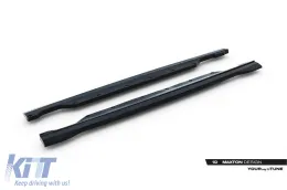 Maxton Design SVR-Typ Spoiler-Kit für Seitenschweller, Front-, Heckstoßstange und Dach geeignet für Land Rover Range Rover Mk2 Facelift 2018-2022, schwarz lackiert-image-6153214
