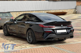 Maxton Design trunk spoiler suitable for BMW M850I 8 series G16 Gran Coupe after 2018, black gloss-image-6236256