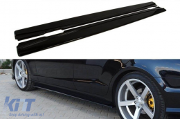 Maxton Design Type A Design add-ons suitable for Mercedes CLS C218 2011-2014, black lacquer - ABMESX6010854