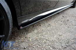 Maxton Design type A Design additives suitable for Mercedes C43 sedan W205, estate S205 2015-2018, black lacquer - ABMESX6010848