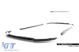 Maxton Design Version 1 S-Line Typ Spoiler-Set geeignet für Seitenschweller, Front-, Heckstoßstange und Dach des Audi A6 S-Line C9 Avant nach 2025, glänzend schwarz-image-6235658