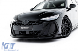 Maxton Design Version 1 S-Line Typ Spoiler-Set geeignet für Seitenschweller, Front-, Heckstoßstange und Dach des Audi A6 S-Line C9 Avant nach 2025, glänzend schwarz-image-6235667