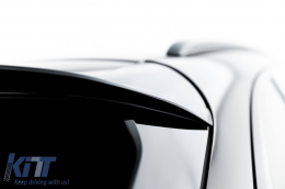 Maxton Design version 1 S-Line type spoiler set suitable for side skirts, front, rear bumper and roof of Audi A6 S-Line C9 Avant after 2025, gloss black-image-6235662