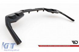 Maxton Design Version 1 Spoiler geeignet für den Heckstoßfänger des BMW i4 G26 mit M-Paket nach 2021, schwarz lackiert-image-6143973