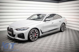 Maxton Design Version 2 Additive geeignet für BMW i4 G26 Seitenschweller mit M-Paket nach 2021, schwarz lackiert-image-6143970