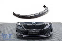 image-69-Maxton Design Version 2 Spoiler geeignet für die Frontstoßstange M der BMW 5er Reihe G60 nach 2023, schwarz lackiert