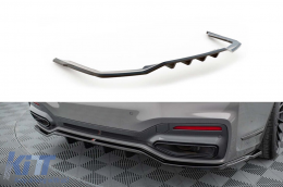 image-3-Maxton Design Version 2 Spoiler geeignet für die hintere Stoßstange des BMW 7er G11 mit M-Paket 2019-2022, schwarz lackiert