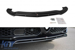 image-17-Maxton Design Version 2 Spoiler geeignet für Frontstoßstange von Alfa Romeo Stelvio 2016-2020, schwarz lackiert