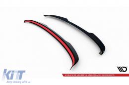 Maxton Design version 2 spoiler suitable for BMW 5 Series G31 Touring after 2017, black lacquer-image-6236184