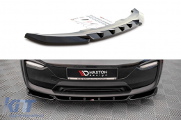 Maxton Design version 2 spoiler suitable for front bumper of BMW i3 2017-2022, black lacquer - ABBMSX6008533