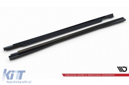 Maxton Design Zubehör geeignet für Audi E-tron 2018-2022, schwarzer Lack-image-6235754