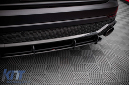 Maxton Design Zusatz für Diffusor geeignet für Audi RSQ8 MK1 nach 2019, matt schwarz-image-6235848