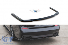 image-8-Maxton Design Zusatz für Heckdiffusor geeignet für BMW 7er Serie G11 2015-2018, schwarze Lackierung
