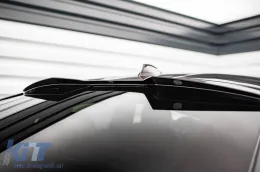 Maxton Design Zusatz für Sonnenblende geeignet für BMW X6 G06 nach 2019, schwarzer Lack-image-6236395