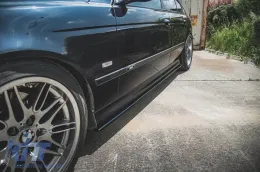 Maxton Design Zusätze geeignet für M Seitenschweller für BMW 5er E39 1998-2003 M5 oder mit M-Paket, schwarz matt-image-6143793