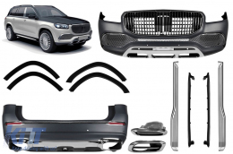 Maybach package suitable for Mercedes GLS X167 2020-2023 with steps - ABMEBK6009648