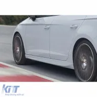 image-55-Megane 4 Sedan Aero Side Skirts Raw Surface Vacuum Plastic / 2016 -