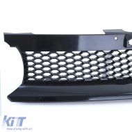 Méhsejt mintás hűtőrács embléma nélkül fekete VW Golf 4 sedan kombi kabrió 97-06-image-6200651