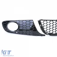 Méhsejt mintás hűtőrács embléma nélkül + lökhárító rács FÉNYES VW Golf 6 08-13-image-6203782