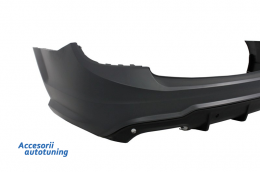 Подходящ за MERCEDES C-Class W204 Facelift C63 Body Kit T-Modell S204 Комби Estate с Предна Решетка Спорт Черен Glossy-image-6024815