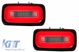 MERCEDES G W463 89-15 hátsó lökhárító, tető spoiler, LED hátsó lámpa és ködlámpa-image-6047599