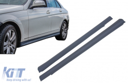 Прагове подходящи за Mercedes C-Class W204 (2007-2012) C63 Дизайн-image-6093733