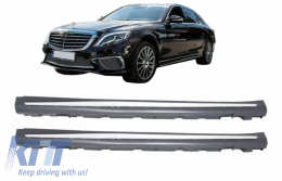 Прагове , подходящи за Mercedes S-Class W222 Long Version (2013-2020) S65 Дизайн-image-6053621