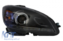 Фарове подходящи за MERCEDES Benz C-Class W204 (2007-2010) Facelift LED Ксенон Look-image-6017610