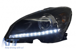 Фарове подходящи за MERCEDES Benz C-Class W204 (2007-2010) Facelift LED Ксенон Look-image-6017613