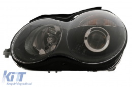 Фарове подходящи за MERCEDES C-Class W203 (05.2000-03.2004) Черен-image-6039266