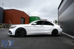 Прагове , подходящи за Mercedes S-Class W222 Long Version (2013-2020) S63 Дизайн-image-6098194