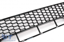 Mésh Káto grília katállhlh gia BMW Seirá 5 G30 G31 Limouzína Touring (2017-2019) M5 Profulaktíras-image-6080128