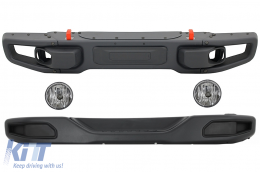 image-73-Metal Body Kit suitable for Jeep Wrangler Rubicon JK (2007-2017) 10th Anniversary Hard Rock Style