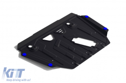 Metal underbody shield suitable for Toyota Auris 2007-2013, Auris after 2013, Corolla 2007-2013, Corolla after 2013 - ABEST6015696