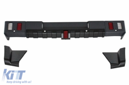 Metatropí Body Kit gia Mercedes G-Class W463 1989+ Spoiler Bumper G63 G65 Look-image-5992330