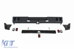 Metatropí Body Kit gia Mercedes G-Class W463 1989+ Spoiler Bumper G63 G65 Look-image-5992331