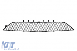 Middle grille suitable for front A Design bumper type S63 for Mercedes S-Class W222 2013-2017 - ABMEBX6012055