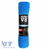 Mikroszálas törlőkendő általános használatra V8 sárga / rózsaszín / kék 40x40cm 1 db-image-6295346